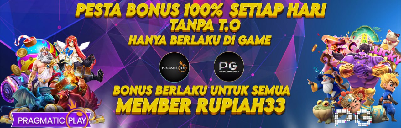 PESTA BONUS 100% TANPA TO !!