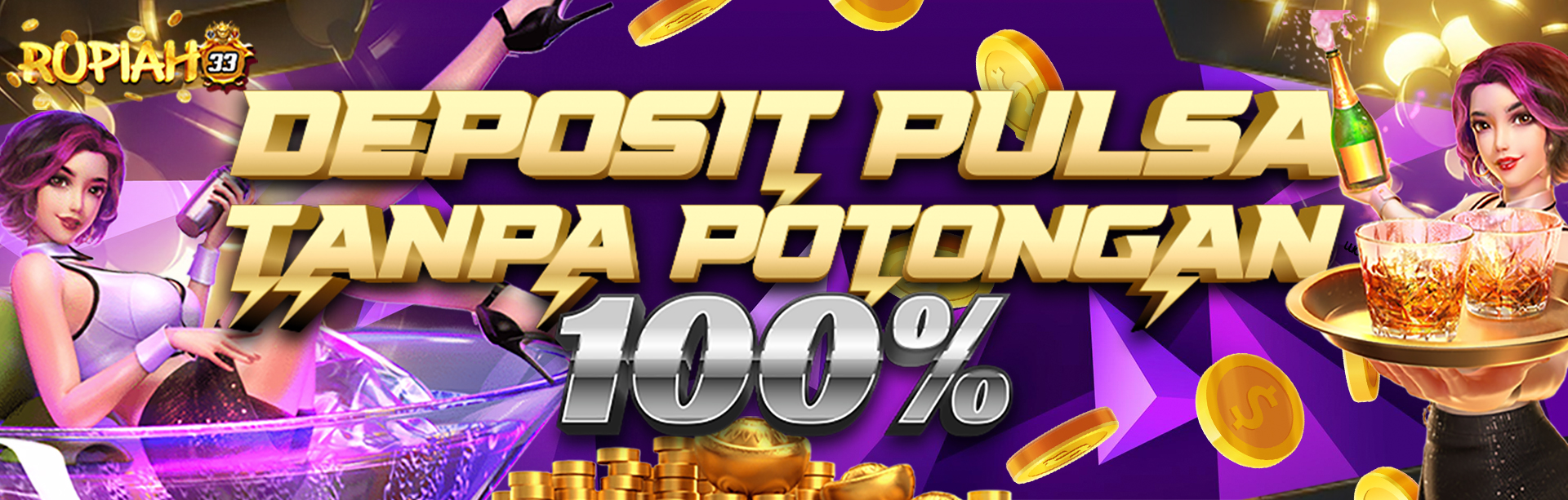 DEPOSIT PULSA 100% TANPA POTONGAN